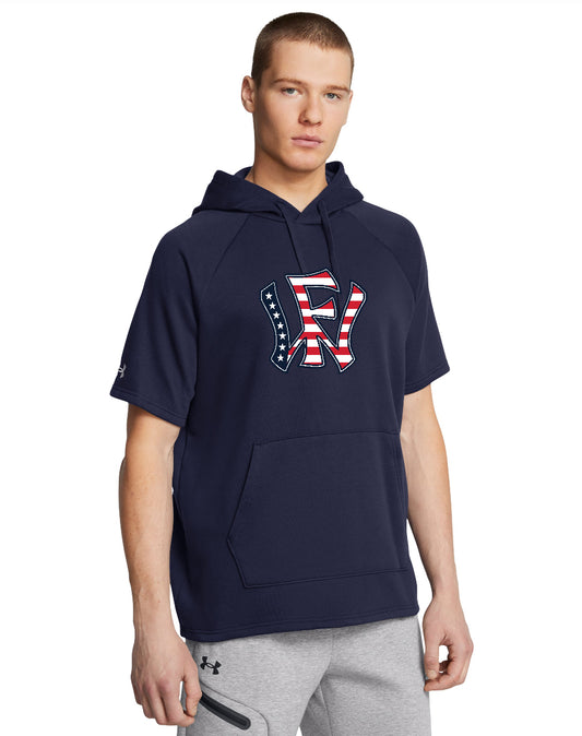 Men's UA Rival Fleece Short Sleeve Hoodie